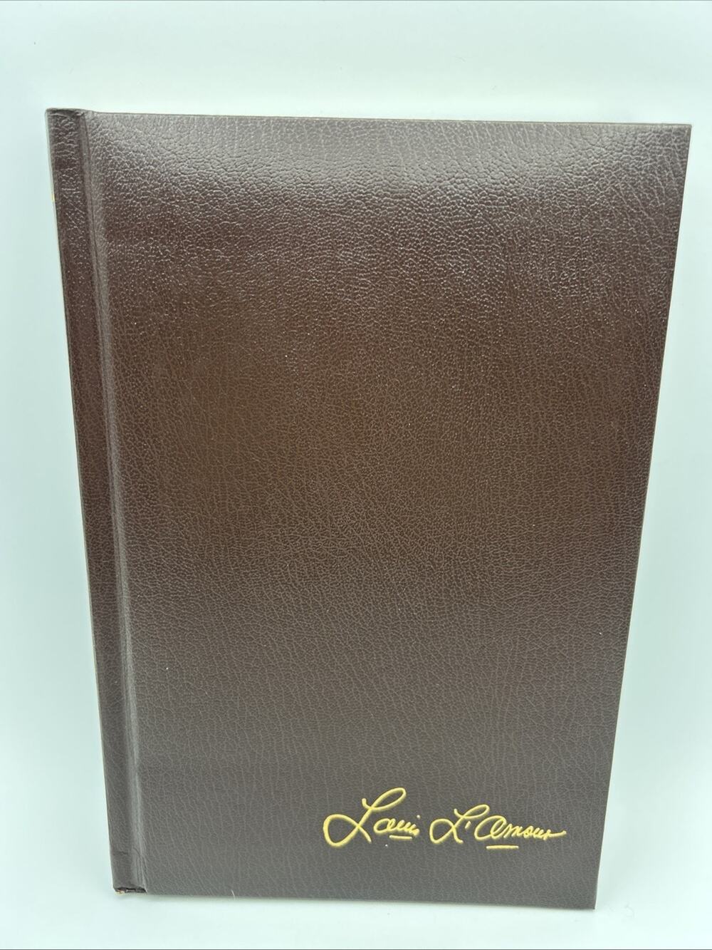 North To The Rails By Louis LโAmour Leatherette Book 1985 Western Like New